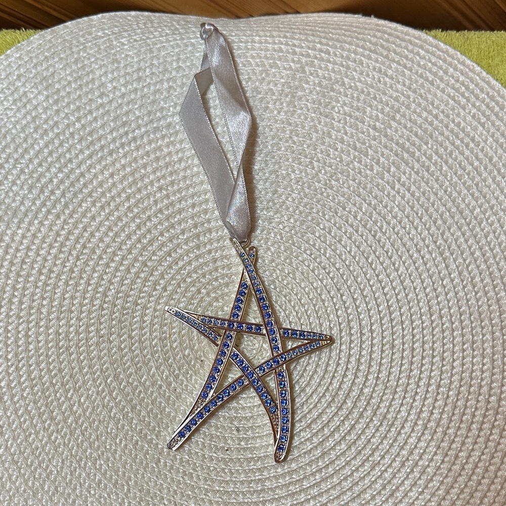 Harvey Lewis Swarovski Star Ornament